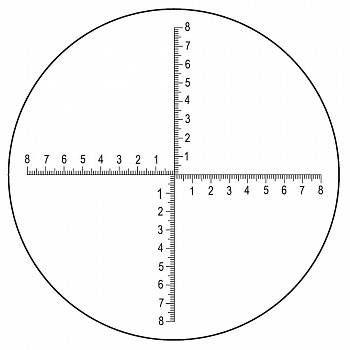 Окуляр для микроскопа Микромед 10x/18 со шкалой (D 23.2 мм)